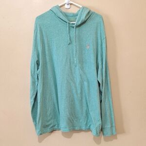 Polo Ralph Lauren Long Sleeve Hooded Shirt Green